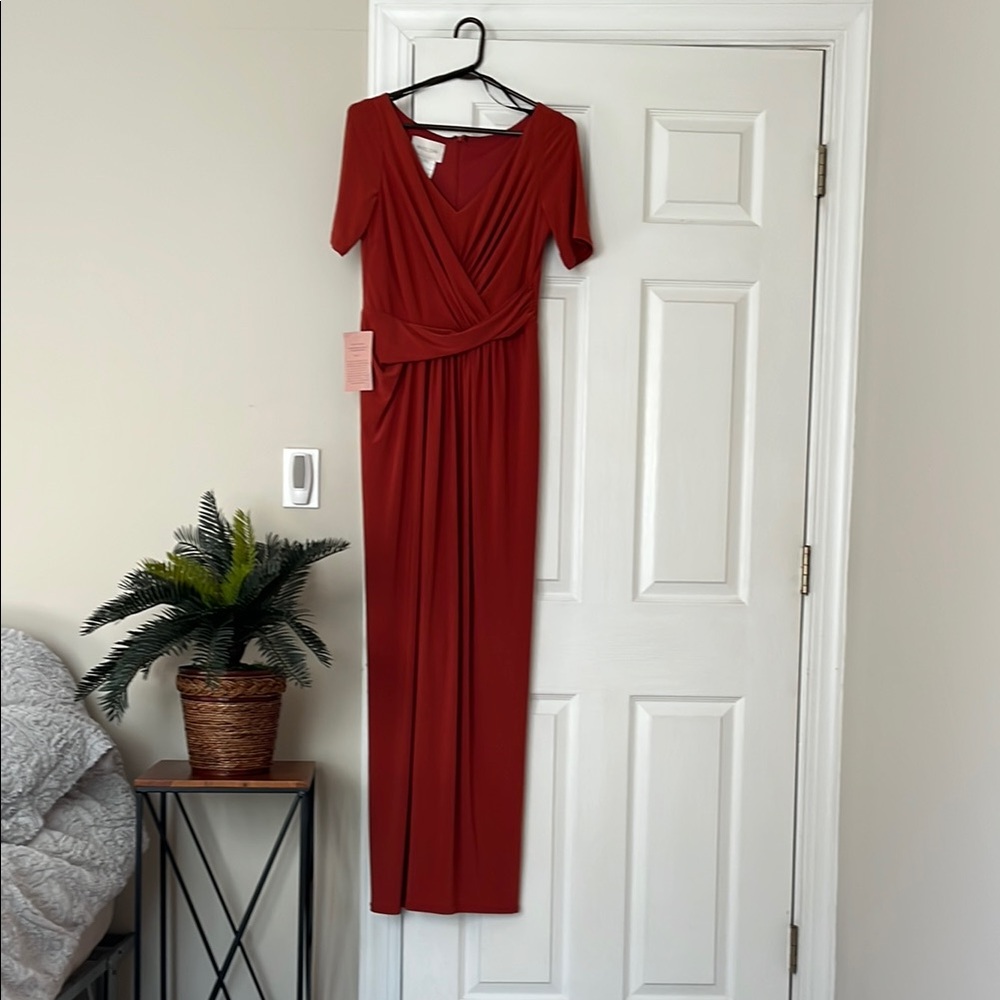 BHLDN Red Elegant Dress